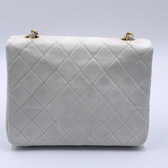 Authentic Chanel Vintage Mini Square Flap Bag - Picture 6 of 14